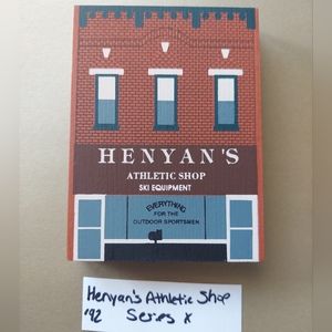 Henyan's Athletic Shop _ 1992 _ Cat's Meow Village